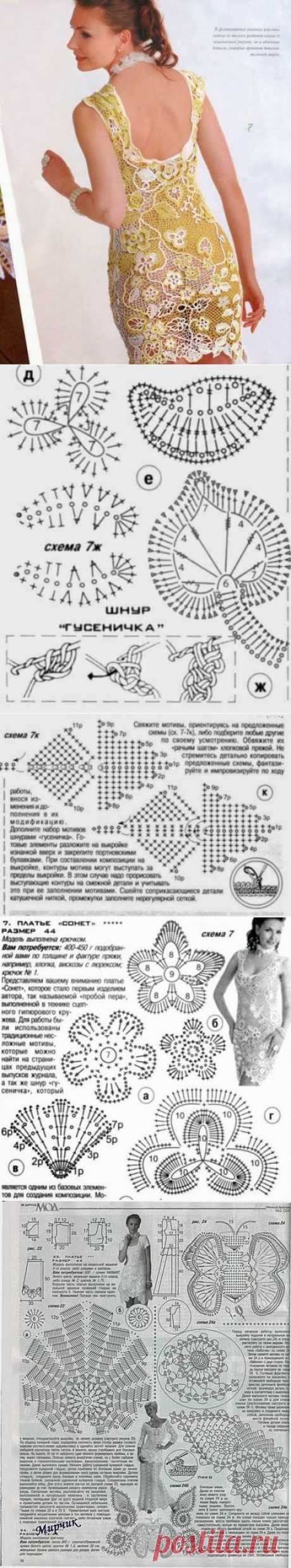 Irish crochet &amp;: одежда ирландским кружевом