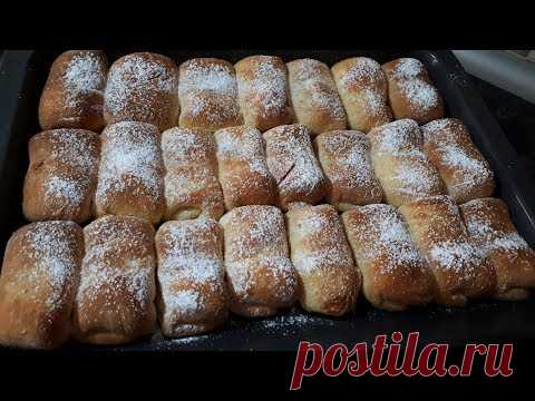 Ни пирожки ни булочки а ПРОСТОЙ РЕЦЕПТ выпечка с начинкой к чаю на каждый день