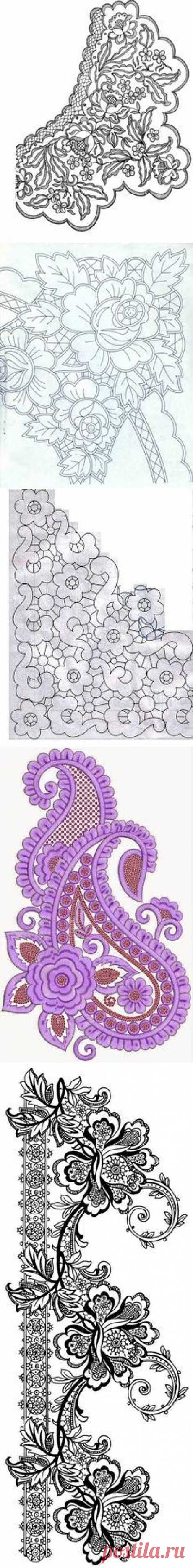 Projects to Try on Pinterest | Textile Patterns, Paisley and Embroidery Designs