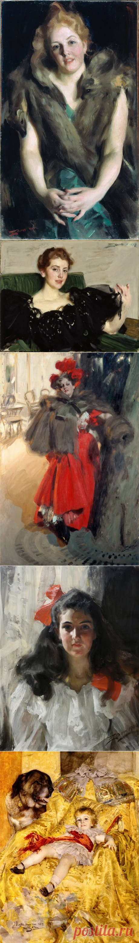 Anders Zorn - шведский живописец.