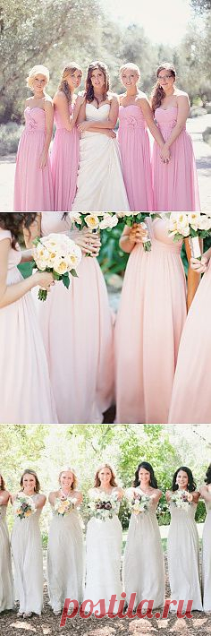 Платья подружек невесты: 8 главных трендов - WeddyWood