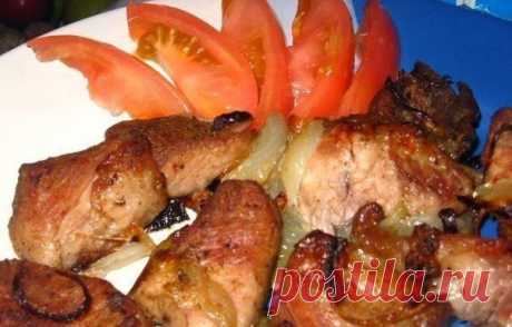 Шашлык в рукаве