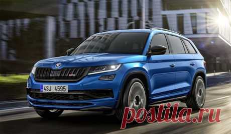 кроссовер Skoda Kodiaq RS 2018-2019 года - фото, цена, комплектации - цена, фото, технические характеристики, авто новинки 2018-2019 года