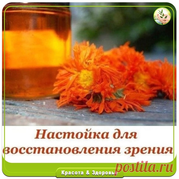 НАСТОЙКА ДЛЯ ВОССТАНОВЛЕНИЯ ЗРЕНИЯ.

