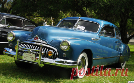 1948 Buick Roadmaster Sedanet - Model 765, Fisher Style 4707 - Honolulu Blue Poly - fvl