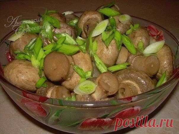 Вкуснейшие, сочные грибочки!!!!!!! Готовятся они 15 минут! А съедаются еще быстрее!