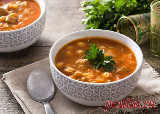 Как приготовить популярный марокканский суп Харира. Вкусно и без грамма мяса | Food Time Пульс Mail.ru