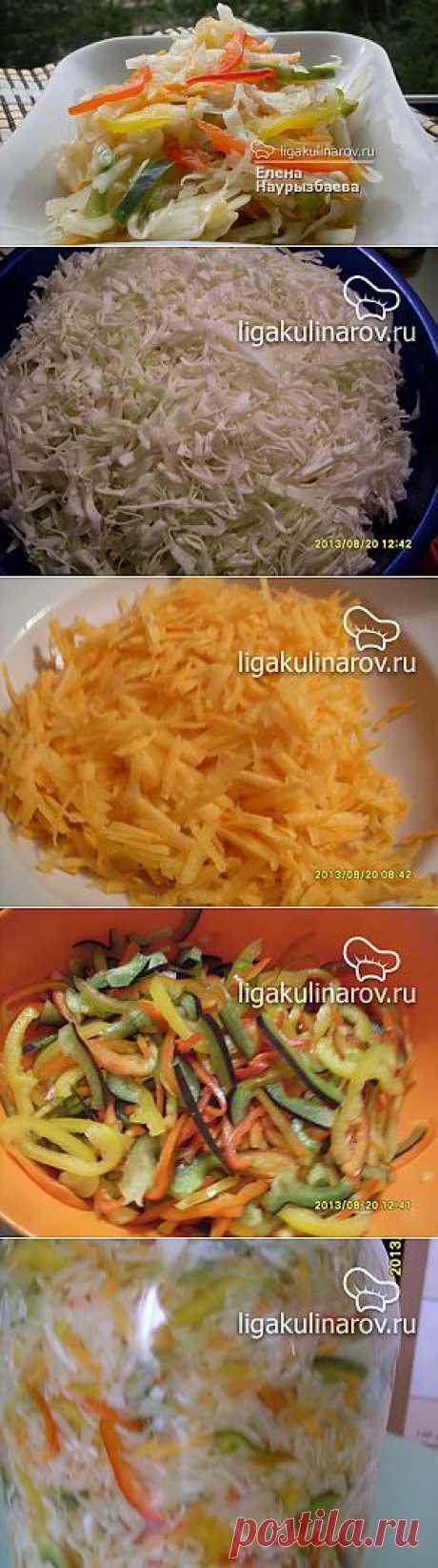 Капуста в маринаде – рецепт с фото от Лиги Кулинаров, пошаговый рецепт
