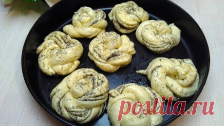 Это будет ваш любимый рецепт Булочек! Самый вкусный рецепт