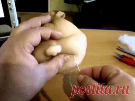 МК по созданию каркасной куклы Дашенька