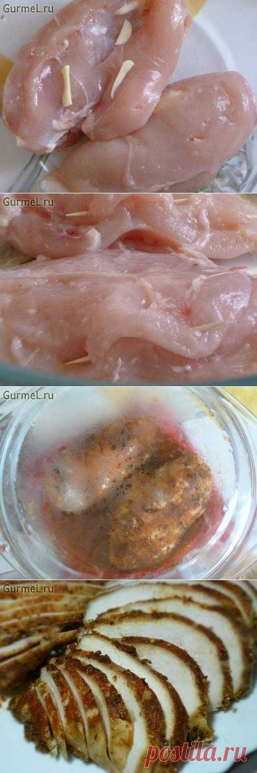 Пастрома сочная из куриного филе (за 12 минут)