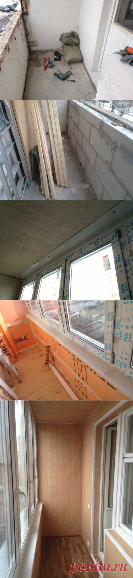 Подробная история «перерождения» балкона — Наши дома