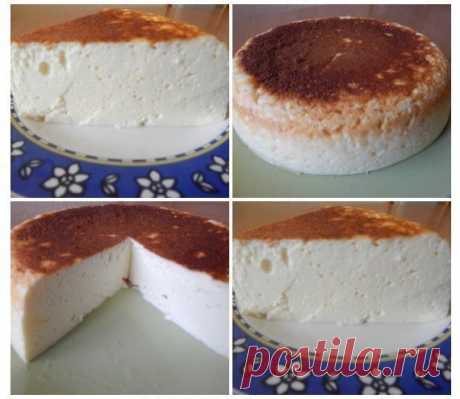 Воздушная запеканка без муки и манки