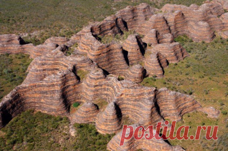 Необычный хребет Бангл-Бангл в Австралии | Колокола веры