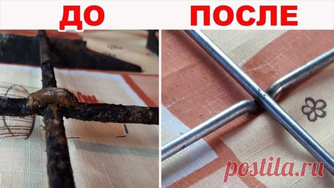 Жирная и грязная решетка на газовой плите - настоящий позор любой хозяйки. Когда-то давно мама научила меня справляться с этой проблемой за считанные секунды - полученными знаниями я пользуюсь до сих пор, могу поделиться ими с вами.