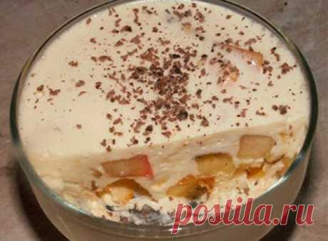 Вкусные рецепты: Сметанное желе с бананами