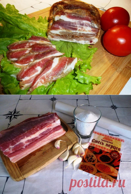 Засолка грудинки – настоящий деликатес из сала!..