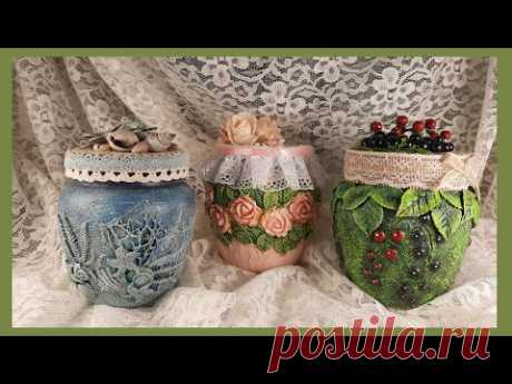3 Wonderful Glass Jar Decoration Ideas/Home Decor/Crafts/DIY
