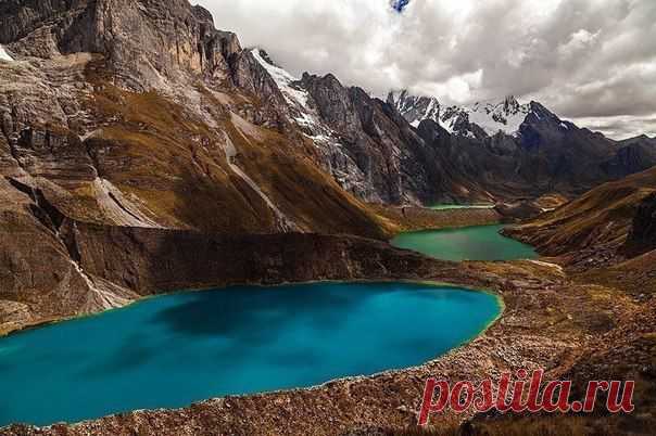 Горные озера в перуанских Андах, Перу / Богатая добыча