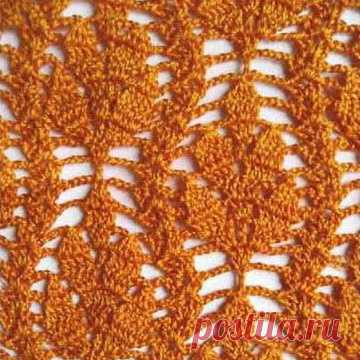 Ажурные узоры крючком