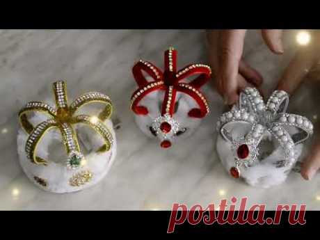 РОЖДЕСТВЕНСКАЯ ИГРУШКА "КОРОНА" М/К! CHRISTMAS TOY "CROWN" M / C!