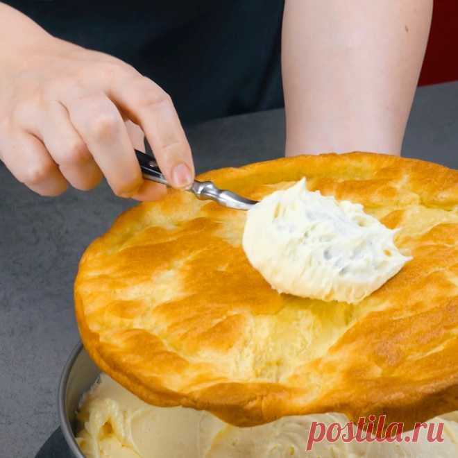 Вкусное дело - Заварной торт 