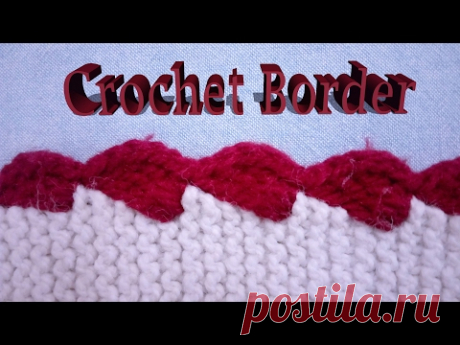 Crochet Tutorial | Scalloped Edge