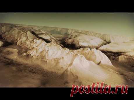 Mars showcase - YouTube: ПРОЛЕТАЯ НАД МАРСОМ... можно увидеть много интересного! Горы, кратеры вулканов, пустыни и потоки лавы – экзотические пейзажи разворачиваются перед нашими глазами. Саундтрек, написанный Стефаном Ильгнером (Stephan Elgner), членом команды по изучению Марса...