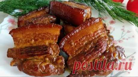 Как приготовить сало по китайски! Пальчики оближешь😋