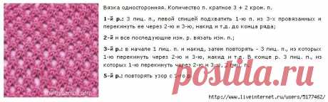 сеточка спицами с описанием и схемами — Яндекс: нашлось 6 млн результатов