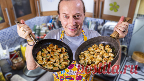 Выясняю как вкуснее жарить пельмени. Теперь вам будет вкусно всегда!!! Теория Вкуса. | Шеф-повар Василий Емельяненко | Яндекс Дзен