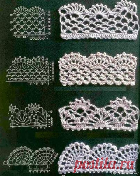 Irish crochet &amp;: Туника цветочными мотивами