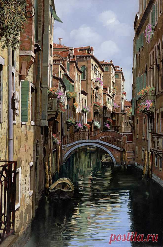 Венеция. Художник Guido Borelli