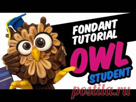 Fondant tutorial | OWL | cake topper