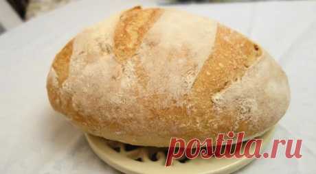 Деревенский хлеб, пошаговый рецепт с фото от автора Илона Закирова на 296 ккал