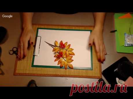 Мастер класс Рябина из фоамирана