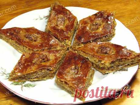 Пахлава рецепт с фото | Азербайджанская кухня | Кашевар