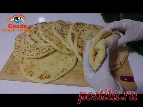 Турецкий хлеб: самый вкусный и легкий хлеб, который вы можете приготовить! Никакой духовки! Мягкий