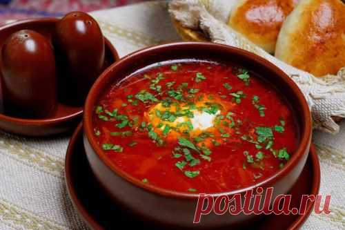 Что плавает в борще? Готовим вкусный борщ / Простые рецепты