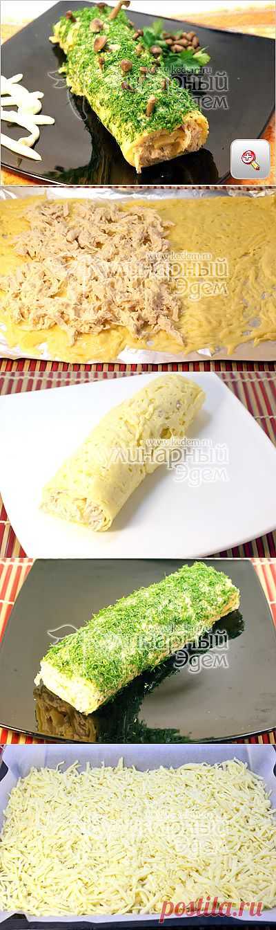 Ведьмино полено - Закуски. Закуски из курицы, птицы