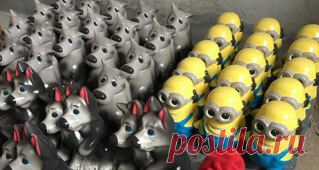 Копилки из гипса