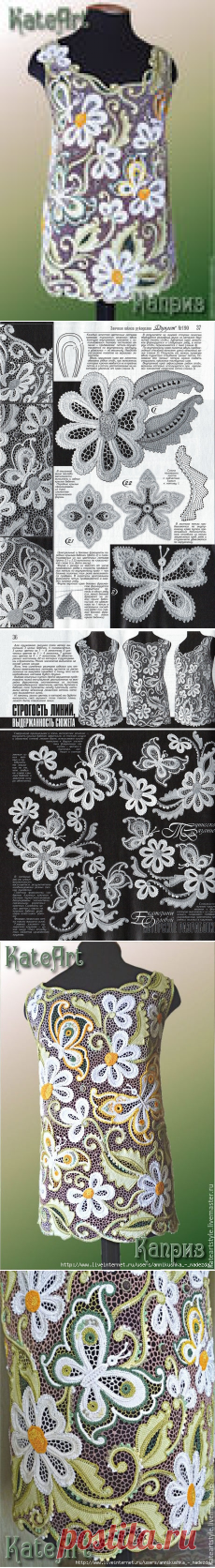 На стыке техник, туника 