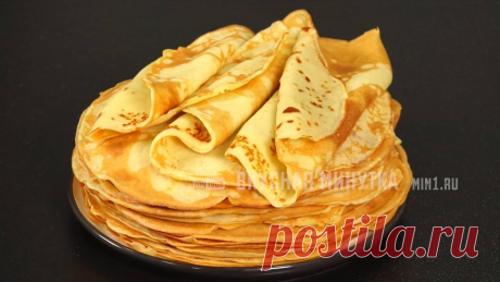 Никогда не пробовала НАСТОЛЬКО вкусных блинчиков! Тонкие картофельные БЛИНЫ