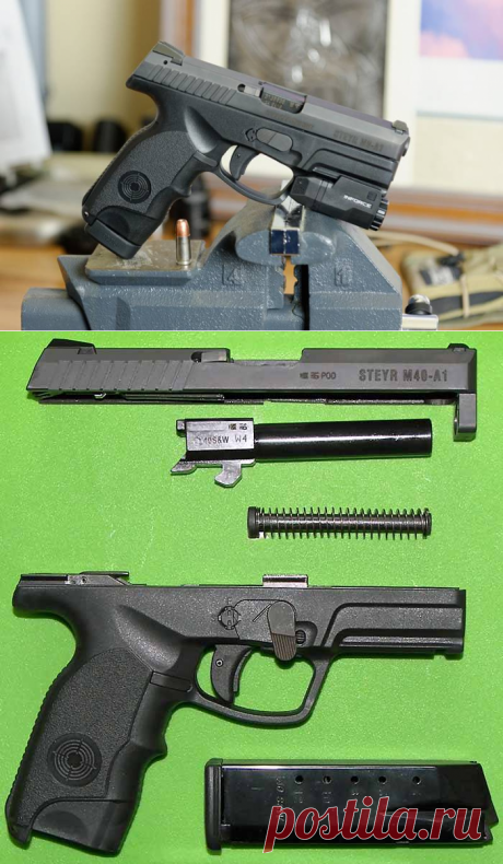 Современные пистолеты компании "Steyr"
