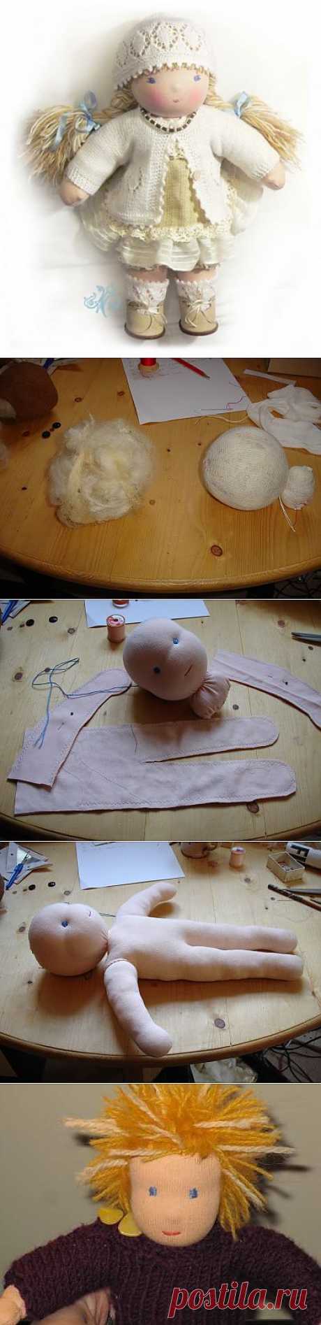 Пример создание вальдорфской куклы / Вальдорфская кукла / PassionForum - мастер-классы по рукоделию