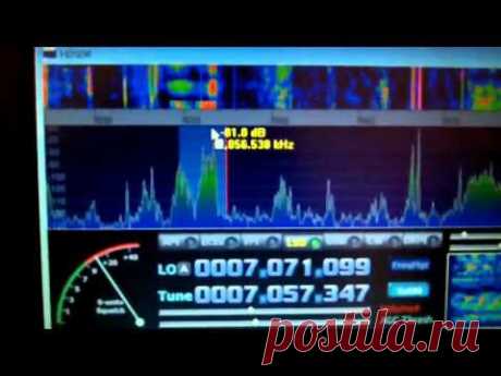 Новая модель SDR трансивера с встроенным кодеком - YouTube