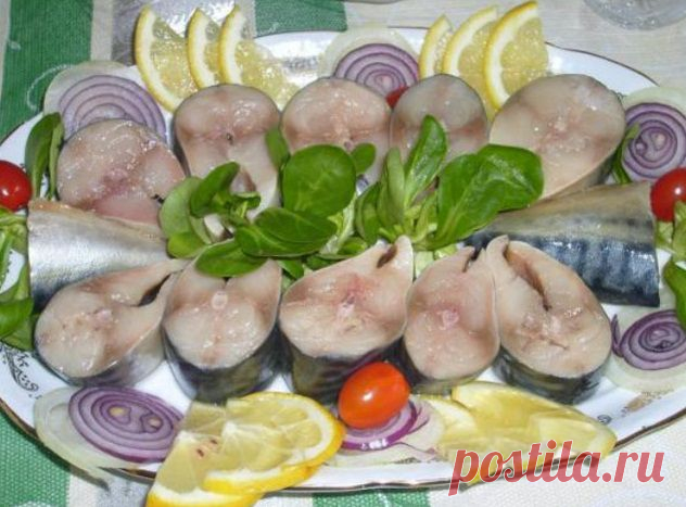 Маринованная скумбрия от Аллы Ковальчук | Чечевица - сайт о Вашем здоровье