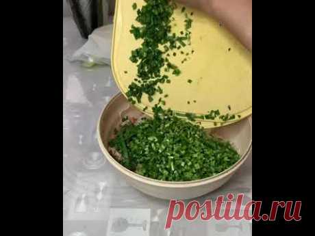Корейские пельмени 🥟 Дамплинги!