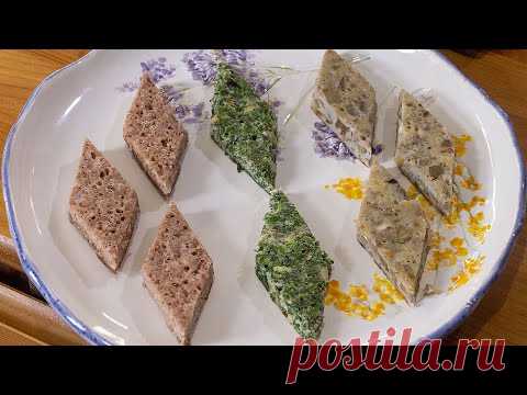 Три рецепта той самой закуски из яиц. Азербайджанский омлет КюКю - с зеленью, с грецкими  орехами, с баклажанами и морковью. - с чесноком, - с сыром, - овощной... Рецепт No1 Ингредиенты Яйцо куриное — 5 шт. Масло растительное — 1 ст. л. Соль — по вкусу Способ приготовления 1. Отделите белки от желтков. 2. Белки взбейте в пышную пену. 3. В белки добавьте соль и аккуратно влейте чайную ложечку растительного масла. 4. Желтки разотрите с оставшимся растительным маслом. 5. Добавьте желтки к белкам …