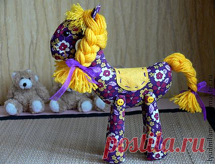 Игрушка "Лошадка". Год Лошади 2014 - лошадка,лошадь,лошадь игрушка,лошадь сувенир